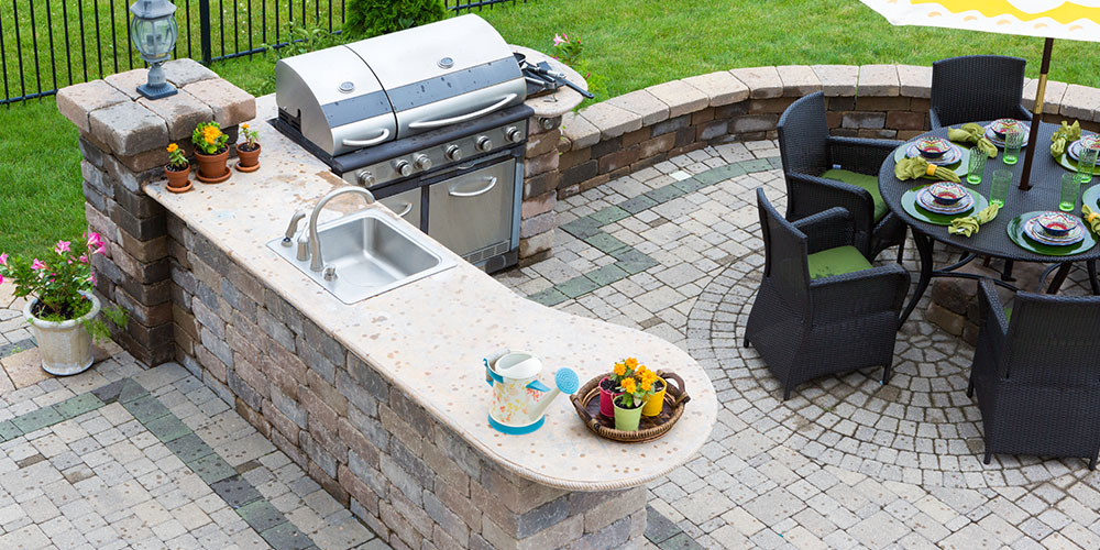 Plant Perfect Garden Center - Create Outdoor Rooms In Your Backyard-BBQ SEATING AREA