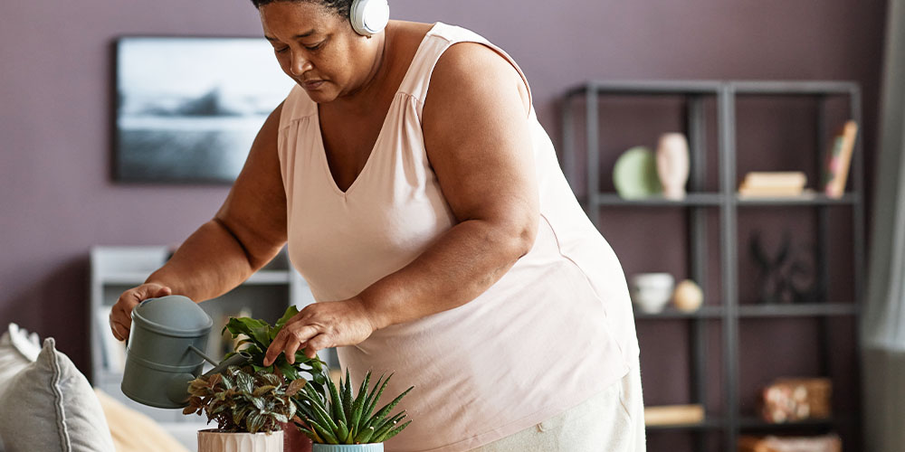 Plant Perfect-Bismarck-How Houseplants Can Help Improve Your Mental Health-watering houseplants