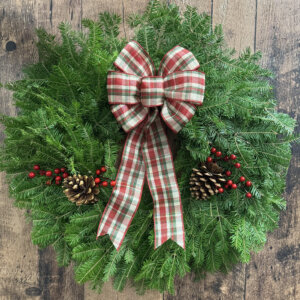 24" Balsam Wreath